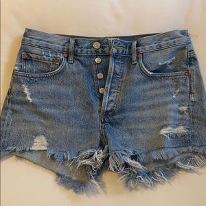 AGOLDE Parker Cut Offs